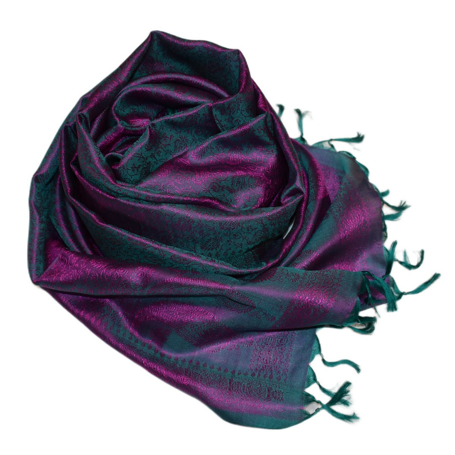 Eșarfă Premium din Mătase Naturală – Tesută Manual -> Cod: HANDMADE8