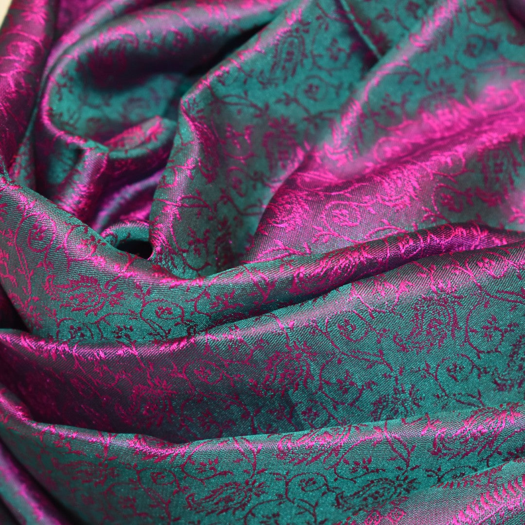 Esarfa/Sal tesut manual din Matase Naturala de Varanasi -> Cod: HANDMADE8