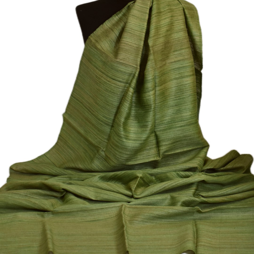 Sal tesut manual din 100% Matase Naturala Organica - Ghicha Tassar/Tussar Silk -> Cod: OrganicSilk9