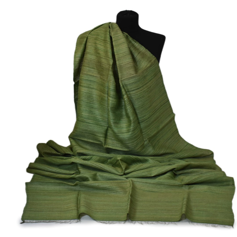 Sal tesut manual din 100% Matase Naturala Organica - Ghicha Tassar/Tussar Silk -> Cod: OrganicSilk9