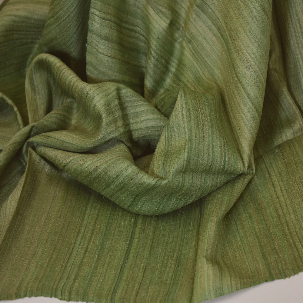 Sal tesut manual din 100% Matase Naturala Organica - Ghicha Tassar/Tussar Silk -> Cod: OrganicSilk9