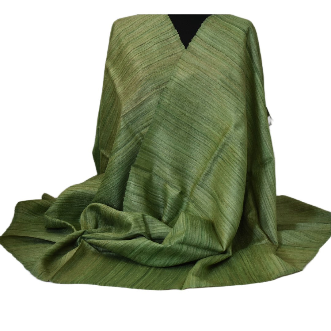 Sal tesut manual din 100% Matase Naturala Organica - Ghicha Tassar/Tussar Silk -> Cod: OrganicSilk9