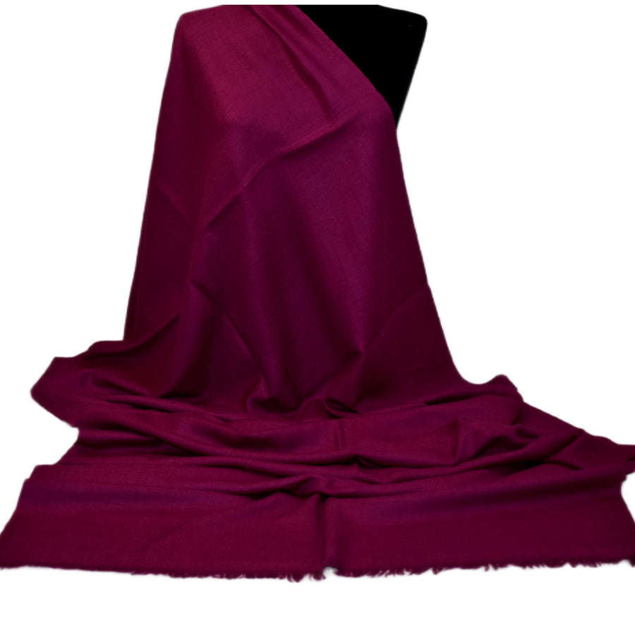 NOU! Sal Premium din Lana Merino & Matase Naturala -> Mov Magenta  - Cod: SilkMerino6