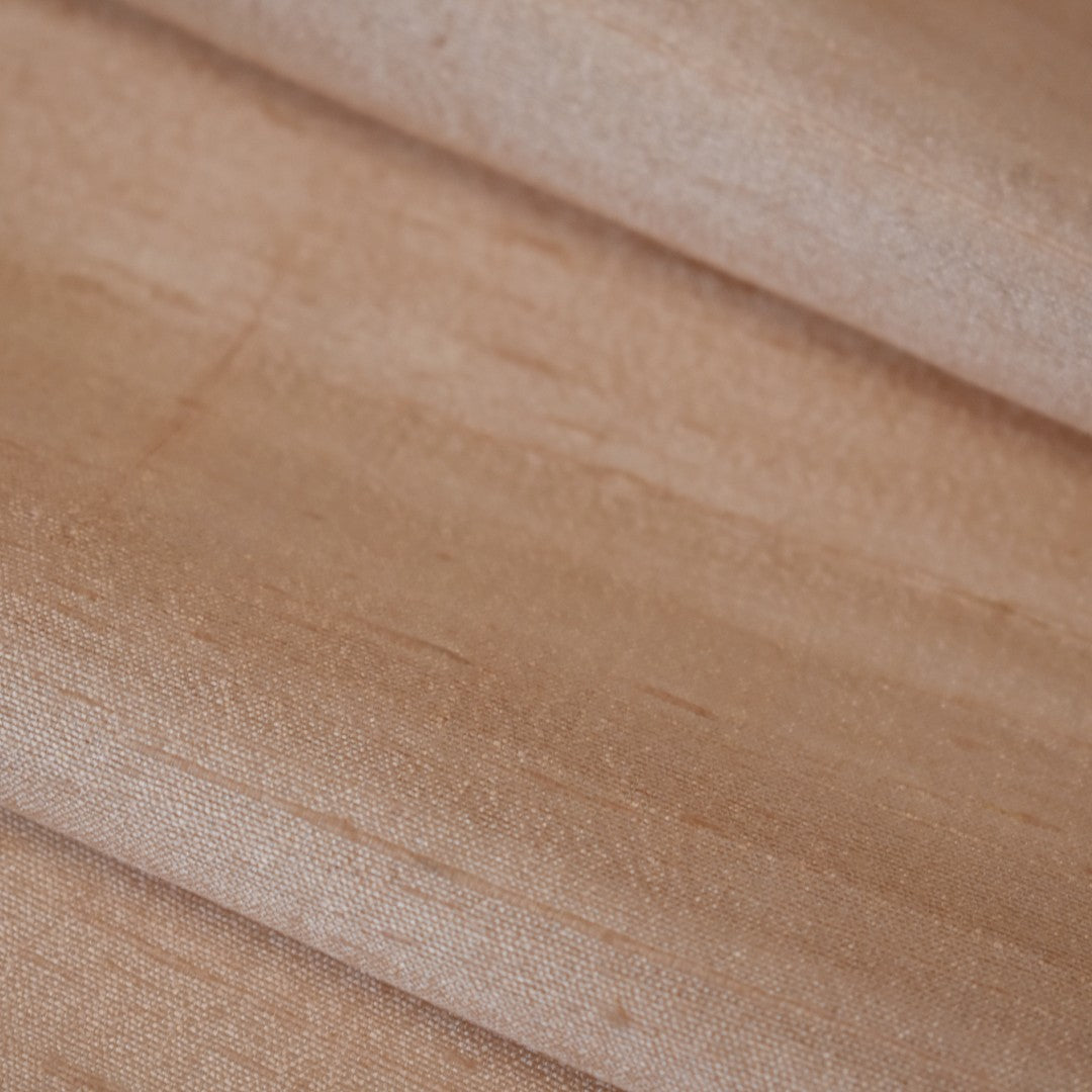 Esarfa-Sal din Matase Naturala Dupioni Raw Silk - Bej   -> Cod: DupioniPureSilk5