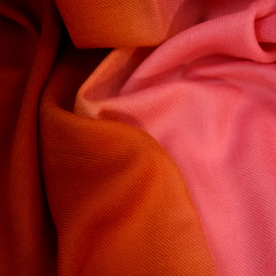 Esarfa Sal Casmir si Matase Naturala - Ombre 2 nuante -> Cod: CASMIRSILK5