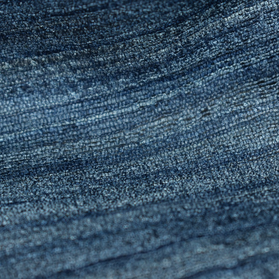 Sal tesut manual din 100% Matase Naturala Organica - Ghicha Tassar/Tussar Silk -> Navy Indigo - Cod: OrganicSilk11