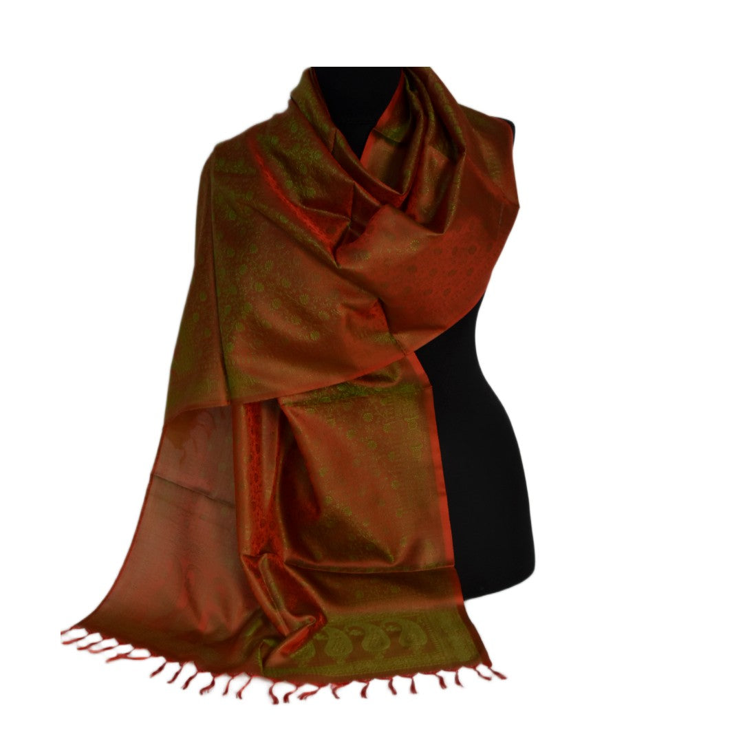 Eșarfă Premium din Mătase Naturală – Tesută Manual-> Cod: HANDMADE6