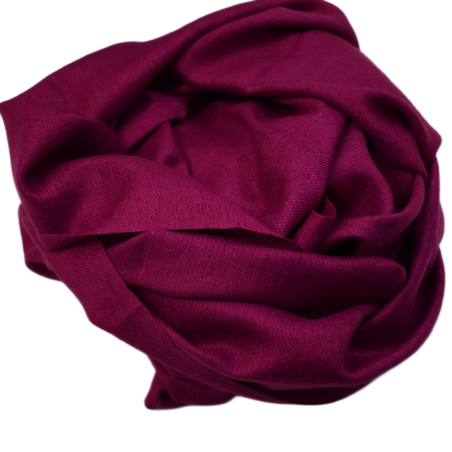 NOU! Sal Premium din Lana Merino & Matase Naturala -> Mov Magenta  - Cod: SilkMerino6