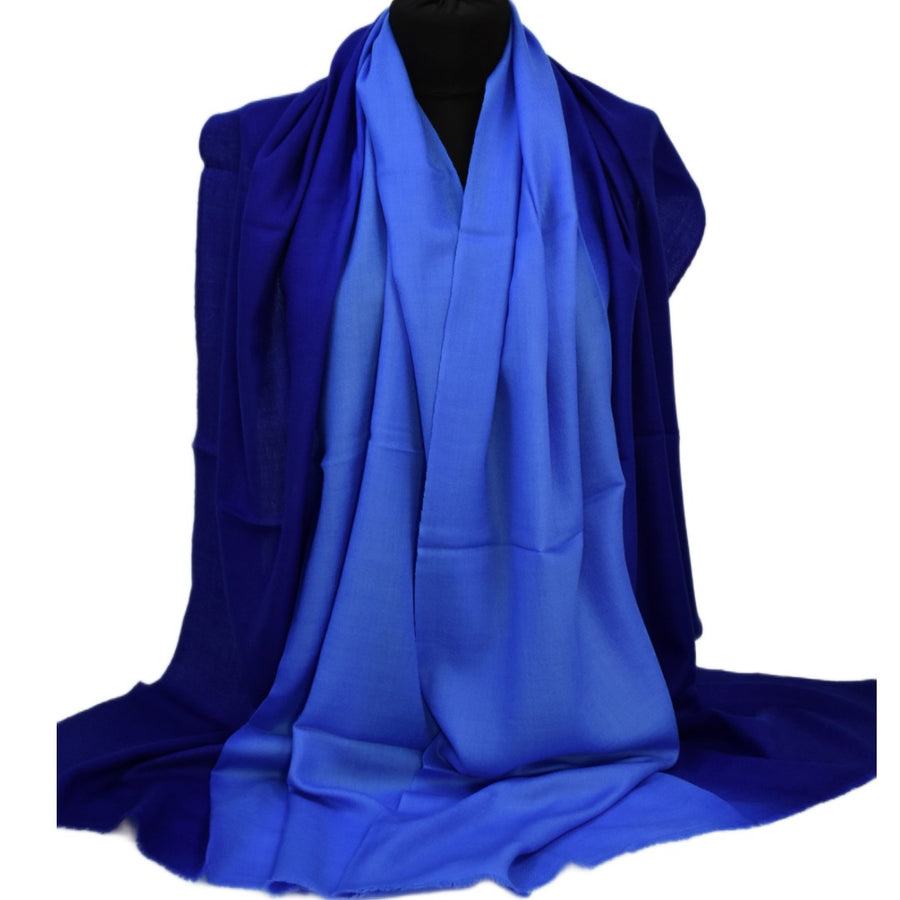 Esarfa Sal Casmir si Matase Naturala - Ombre 2 nuante -> Cod: CASMIRSILK6