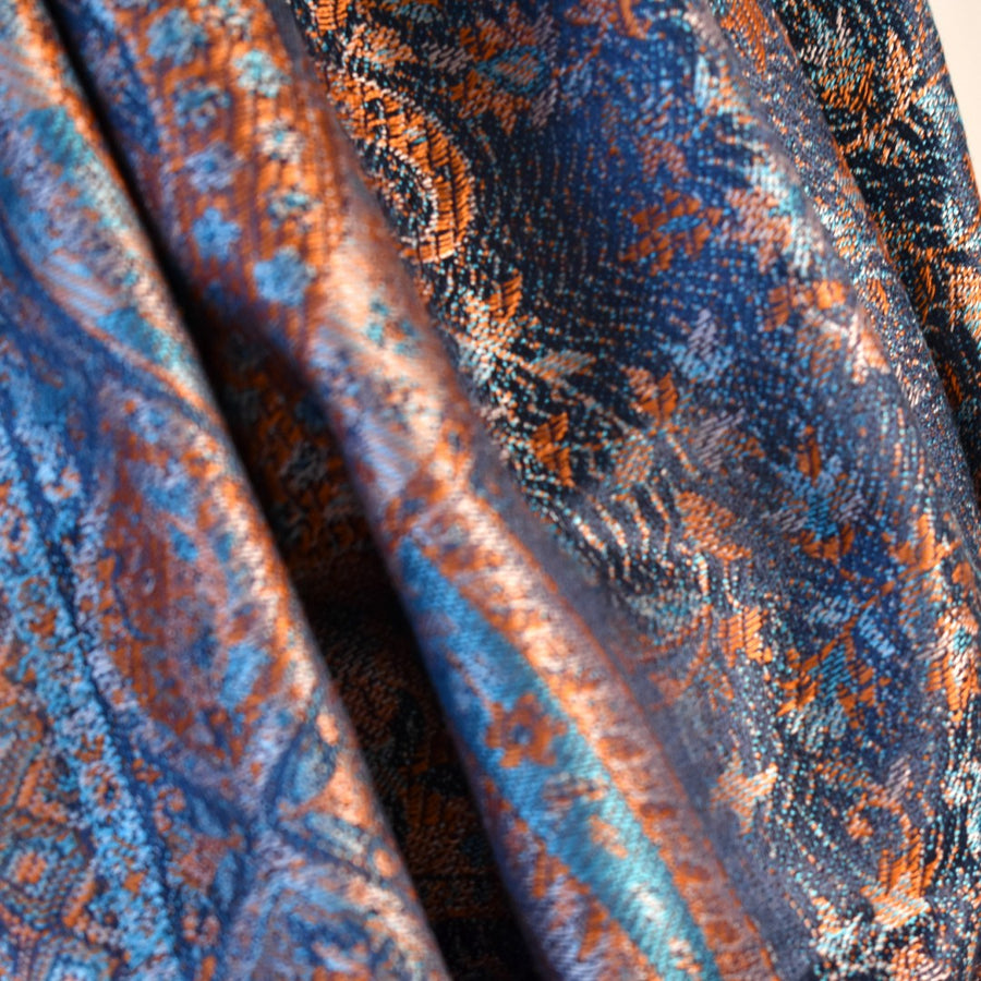 SAL Premium Jamawar din 100% Matase Naturala - Heritage -> Cod: PureSilkJamawar14