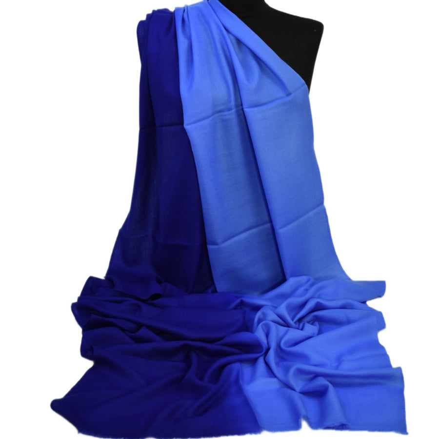 Esarfa Sal Casmir si Matase Naturala - Ombre 2 nuante -> Cod: CASMIRSILK6