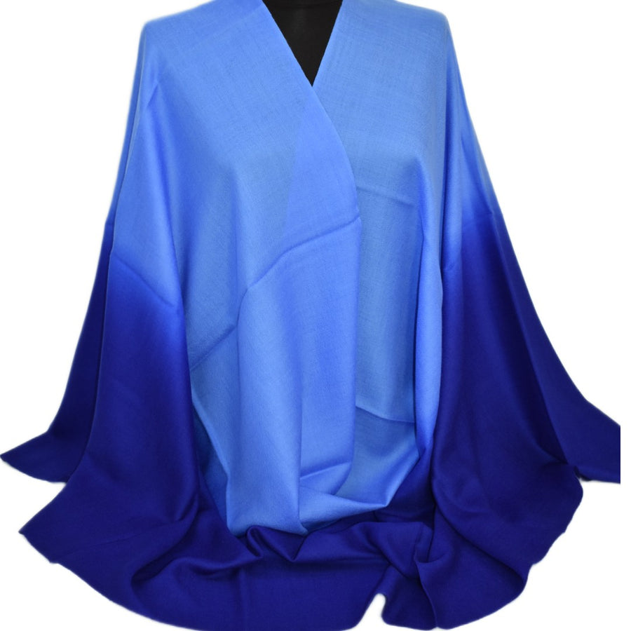 Esarfa Sal Casmir si Matase Naturala - Ombre 2 nuante -> Cod: CASMIRSILK6