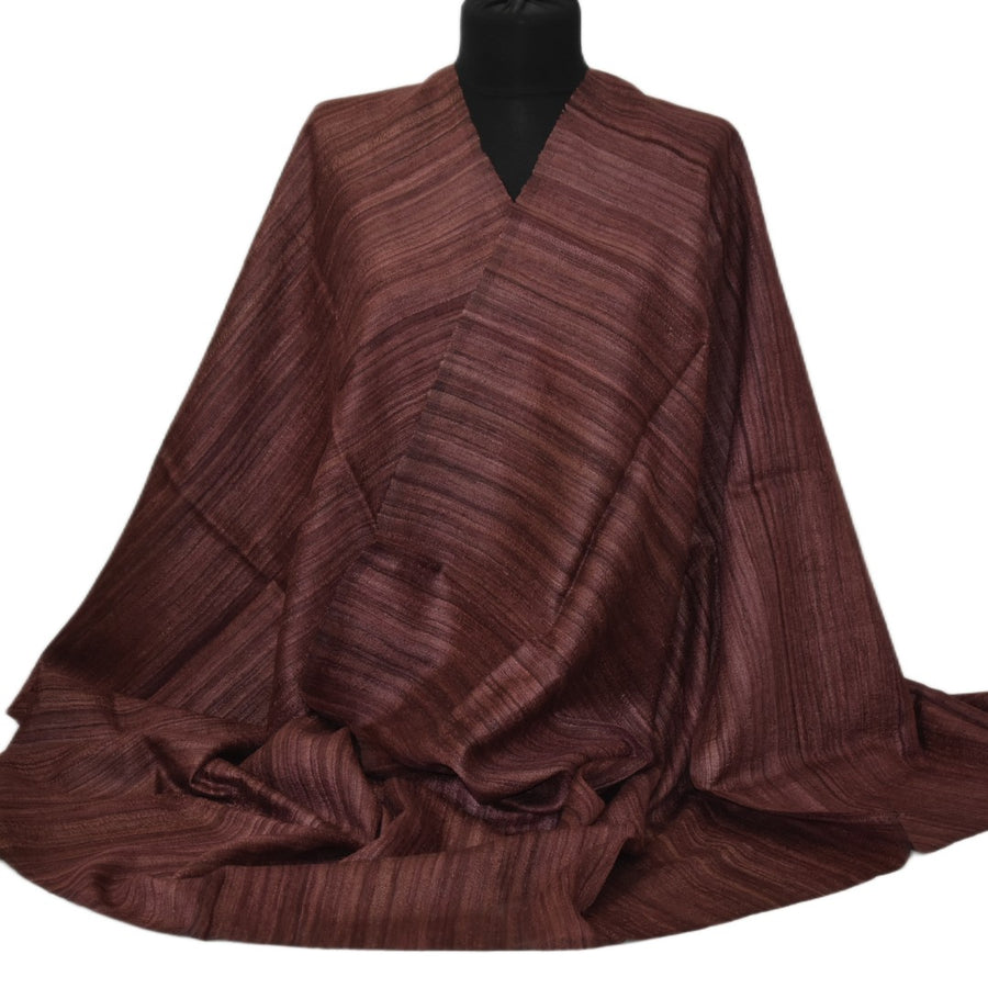 Sal tesut manual din 100% Matase Naturala Organica - Ghicha Tassar/Tussar Silk -> Cod: OrganicSilk12