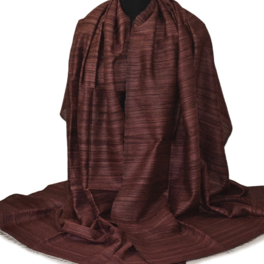 Sal tesut manual din 100% Matase Naturala Organica - Ghicha Tassar/Tussar Silk -> Cod: OrganicSilk12