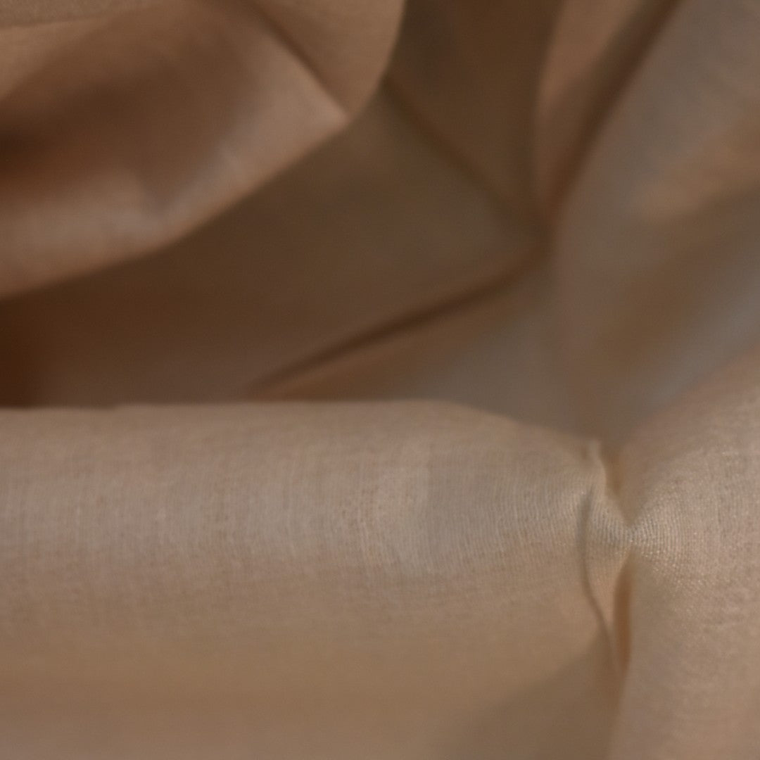 Esarfa-Sal din Matase Naturala Eri Muga Silk -> Bej Nude & Blue Turcoaz -> Cod:|ERIMUGASILK5