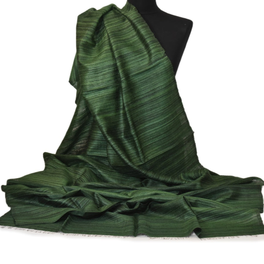 Sal tesut manual din 100% Matase Naturala Organica - Ghicha Tassar/Tussar Silk -> Cod: OrganicSilk13