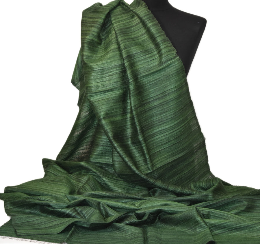 Sal tesut manual din 100% Matase Naturala Organica - Ghicha Tassar/Tussar Silk -> Cod: OrganicSilk13