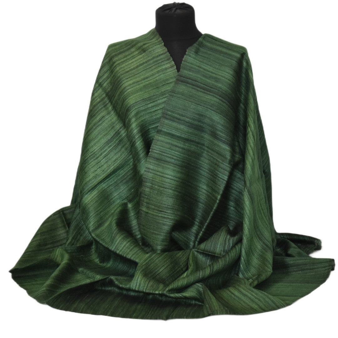 Sal tesut manual din 100% Matase Naturala Organica - Ghicha Tassar/Tussar Silk -> Cod: OrganicSilk13