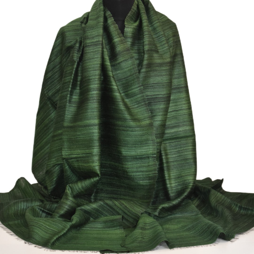 Sal tesut manual din 100% Matase Naturala Organica - Ghicha Tassar/Tussar Silk -> Cod: OrganicSilk13