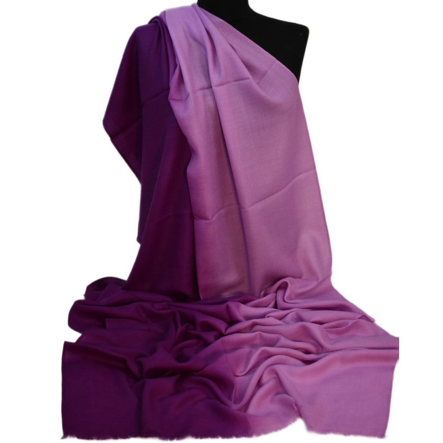 Esarfa Sal Casmir si Matase Naturala - Ombre 2 nuante -> Cod: CASMIRSILK9