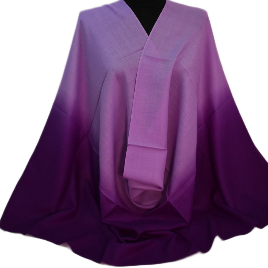 Esarfa Sal Casmir si Matase Naturala - Ombre 2 nuante -> Cod: CASMIRSILK9