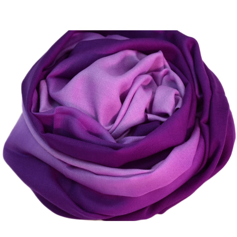 Esarfa Sal Casmir si Matase Naturala - Ombre 2 nuante -> Cod: CASMIRSILK9