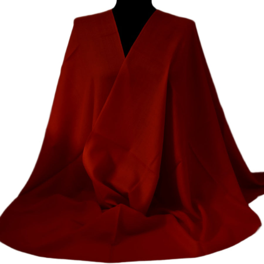 Esarfa Sal Casmir si Matase Naturala -Rosu de foc -> Cod: CASMIRSILK20