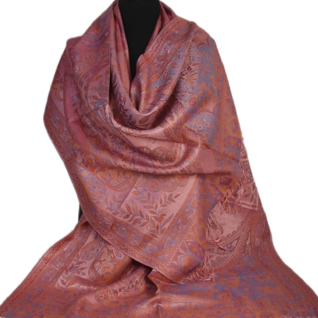 SAL Premium Jamawar din 100% Matase Naturala - Heritage -> Cod: NewPureSilkJamawar4