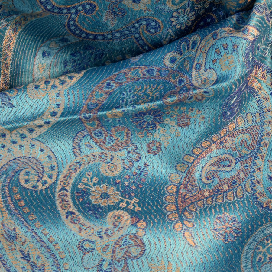 SAL Premium Jamawar din 100% Matase Naturala - Heritage -> Cod: PureSilkJamawar8