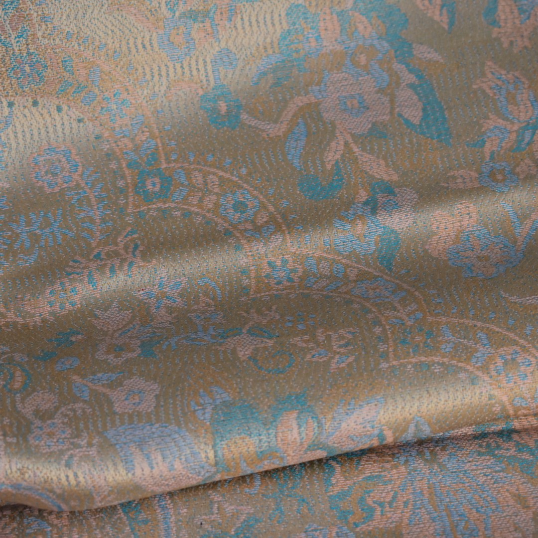 SAL Premium Jamawar din 100% Matase Naturala - Heritage -> Cod: NewPureSilkJamawar5