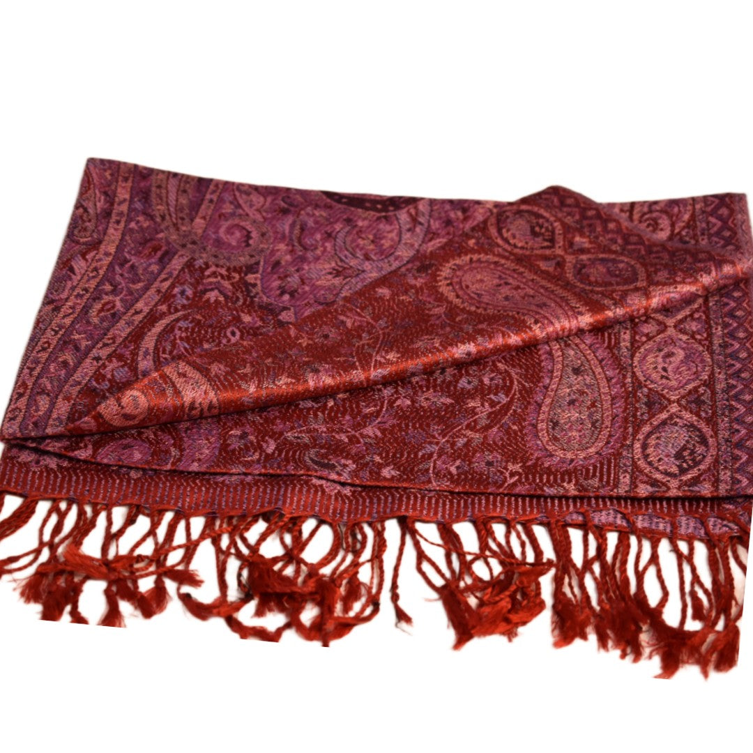SAL Premium Jamawar din 100% Matase Naturala - Heritage -> Cod: PureSilkJamawar9