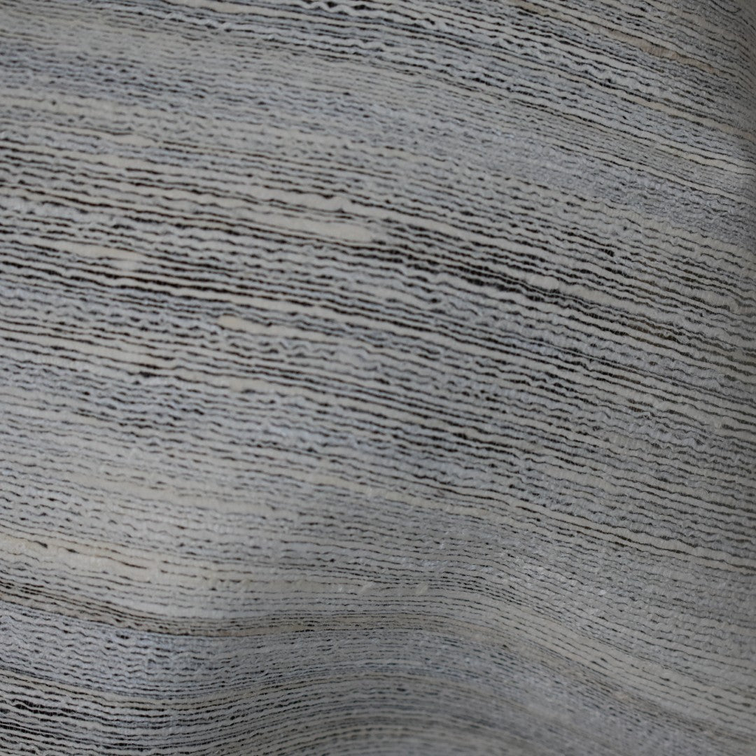 Sal tesut manual din 100% Matase Naturala Organica - Ghicha Tassar/Tussar Silk -> Ivory Alb- Cod: OrganicSilk14