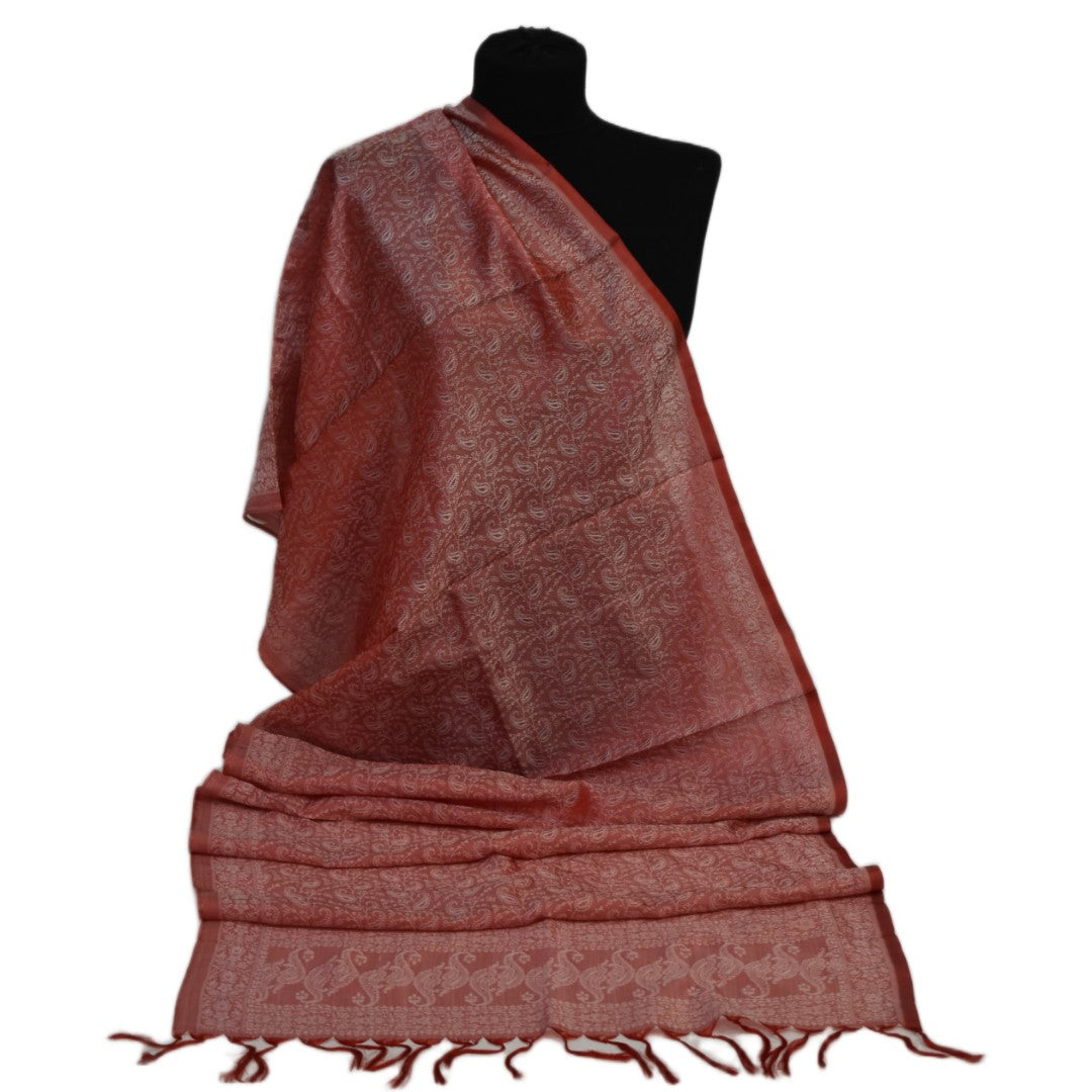 Eșarfă Premium din Mătase Naturală – Tesută Manual -> Cod: HANDMADE11
