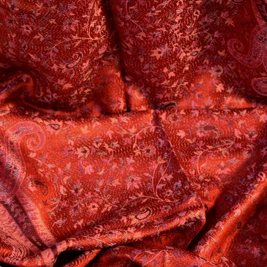 SAL Premium Jamawar din 100% Matase Naturala - Heritage -> Cod: PureSilkJamawar9