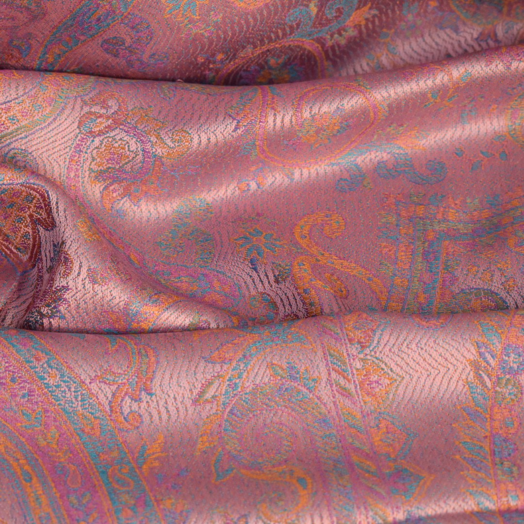SAL Premium Jamawar din 100% Matase Naturala - Heritage -> Cod: NewPureSilkJamawar6