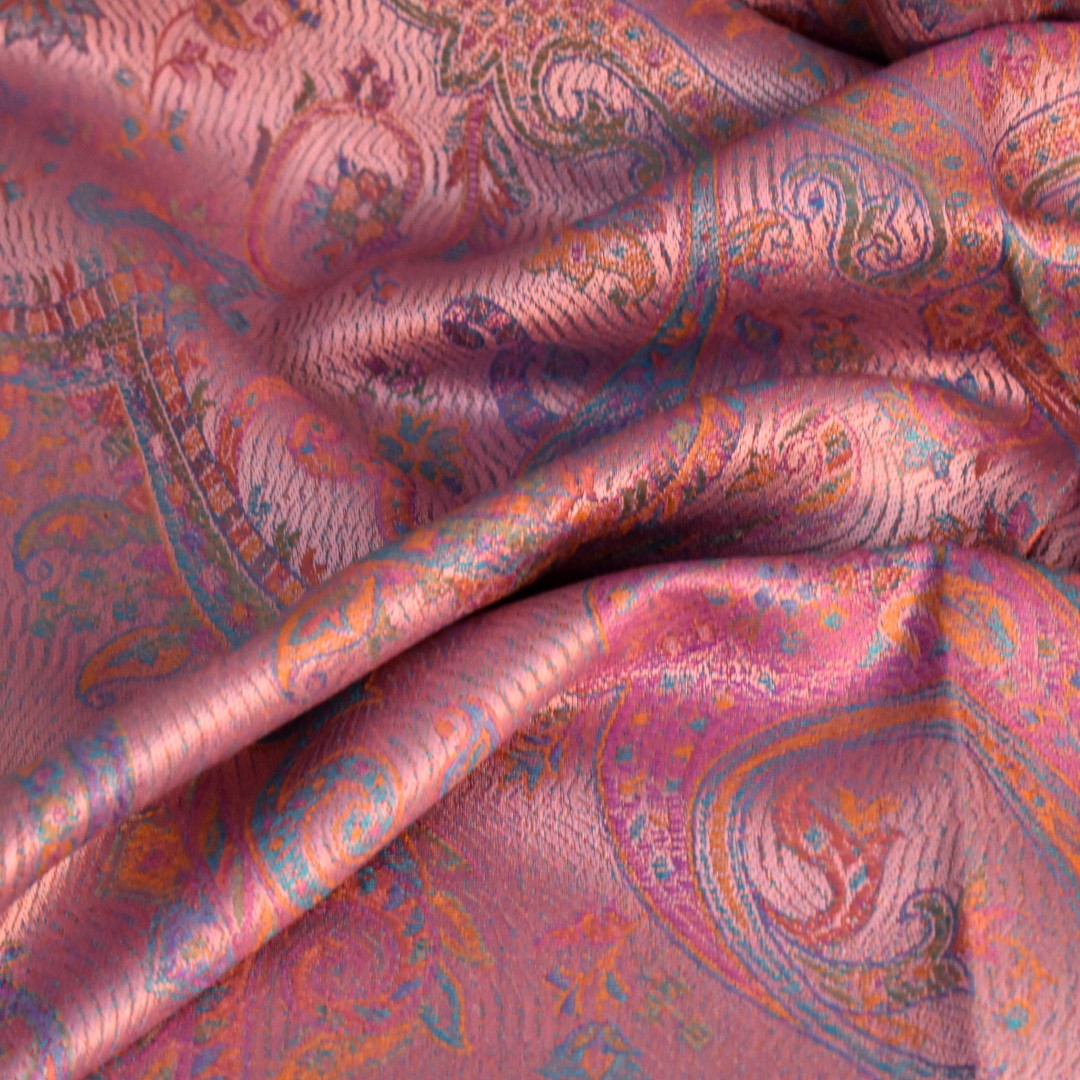 SAL Premium Jamawar din 100% Matase Naturala - Heritage -> Cod: NewPureSilkJamawar6