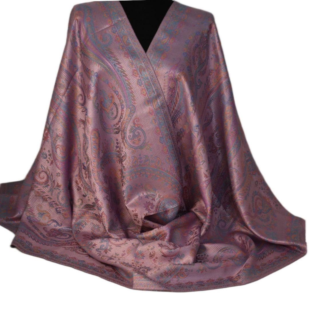SAL Premium Jamawar din 100% Matase Naturala - Heritage -> Cod: NewPureSilkJamawar6