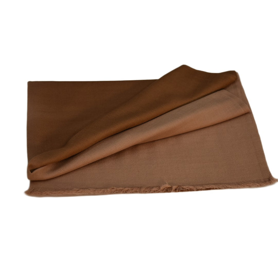 Esarfa Sal Casmir si Matase Naturala - Ombre 2 nuante Bej-Capucino -> Cod: CASMIRSILK12