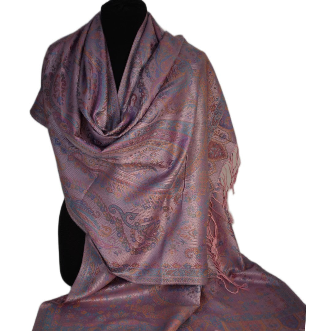 SAL Premium Jamawar din 100% Matase Naturala - Heritage -> Cod: NewPureSilkJamawar6