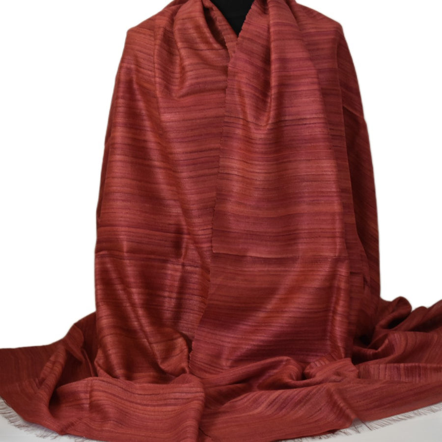 Sal tesut manual din 100% Matase Naturala Organica - Ghicha Tassar/Tussar Silk -> Cod: OrganicSilk15