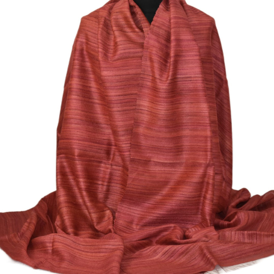 Sal tesut manual din 100% Matase Naturala Organica - Ghicha Tassar/Tussar Silk -> Cod: OrganicSilk15