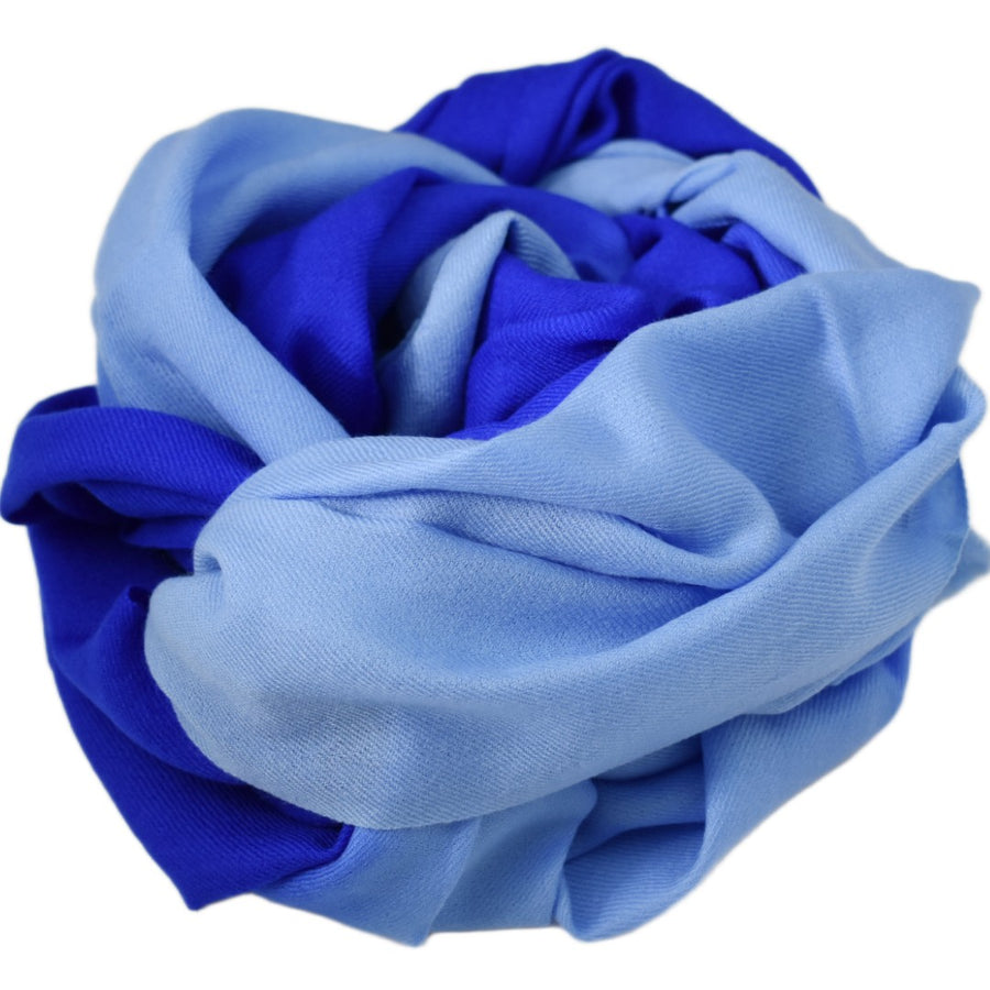 Esarfa Sal Casmir si Matase Naturala - Ombre 2 nuante -> Cod: CASMIRSILK17