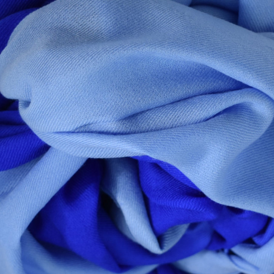 Esarfa Sal Casmir si Matase Naturala - Ombre 2 nuante -> Cod: CASMIRSILK17