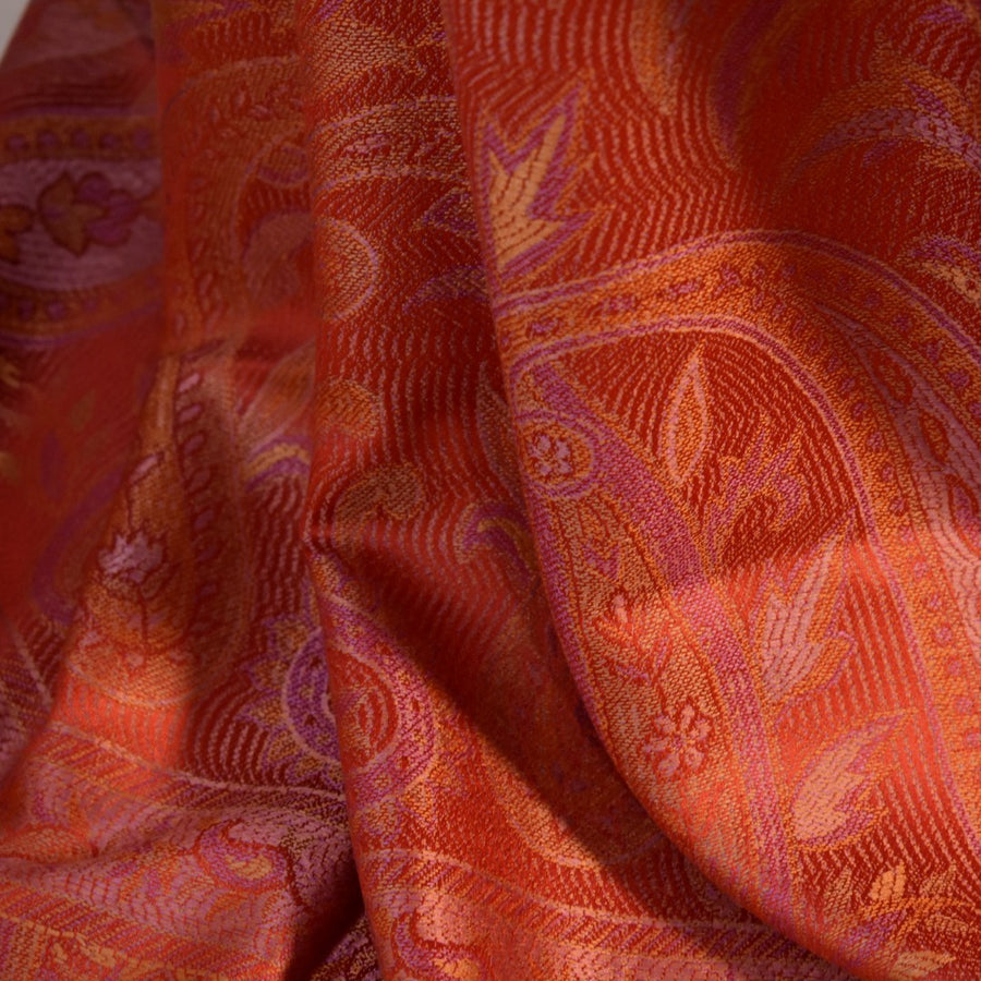 SAL Premium Jamawar din 100% Matase Naturala - Heritage -> Cod: PureSilkJamawar11