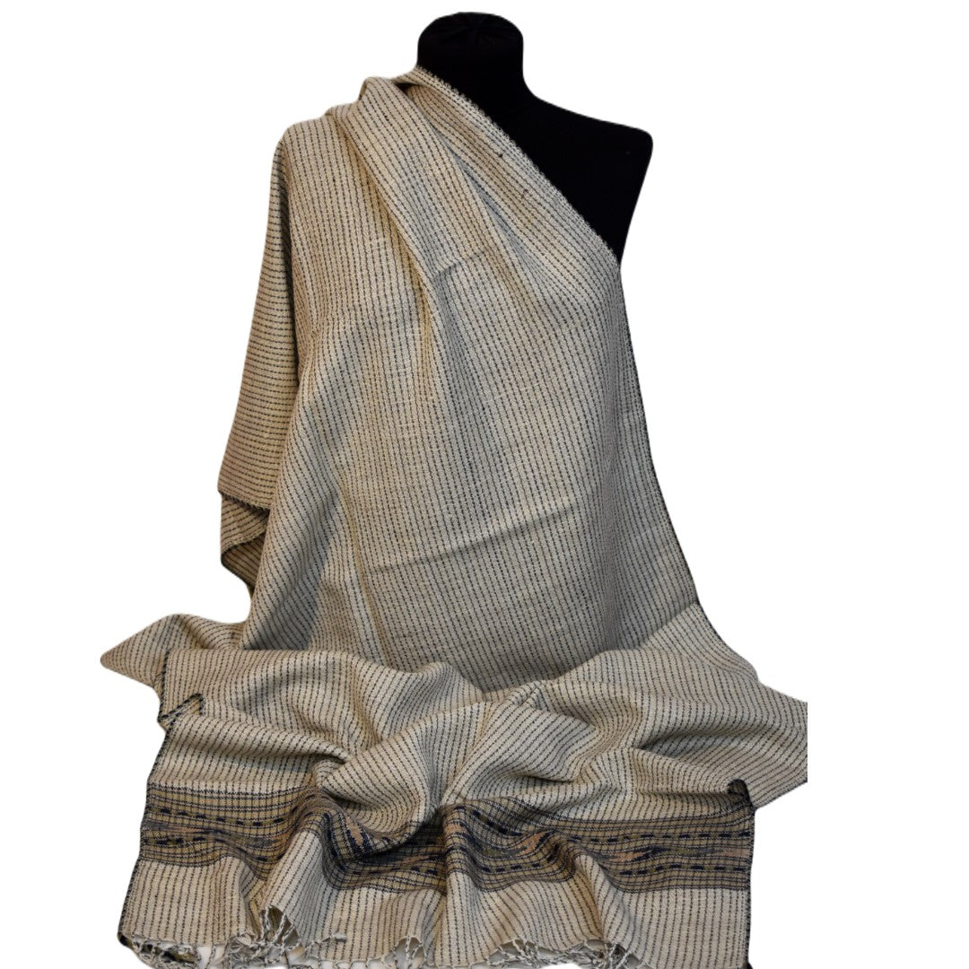 Sal Unisex confectionat din 100% Lana (Yak & Merino) ->YAKMAR1 - Sal din lana de Yak & Merino