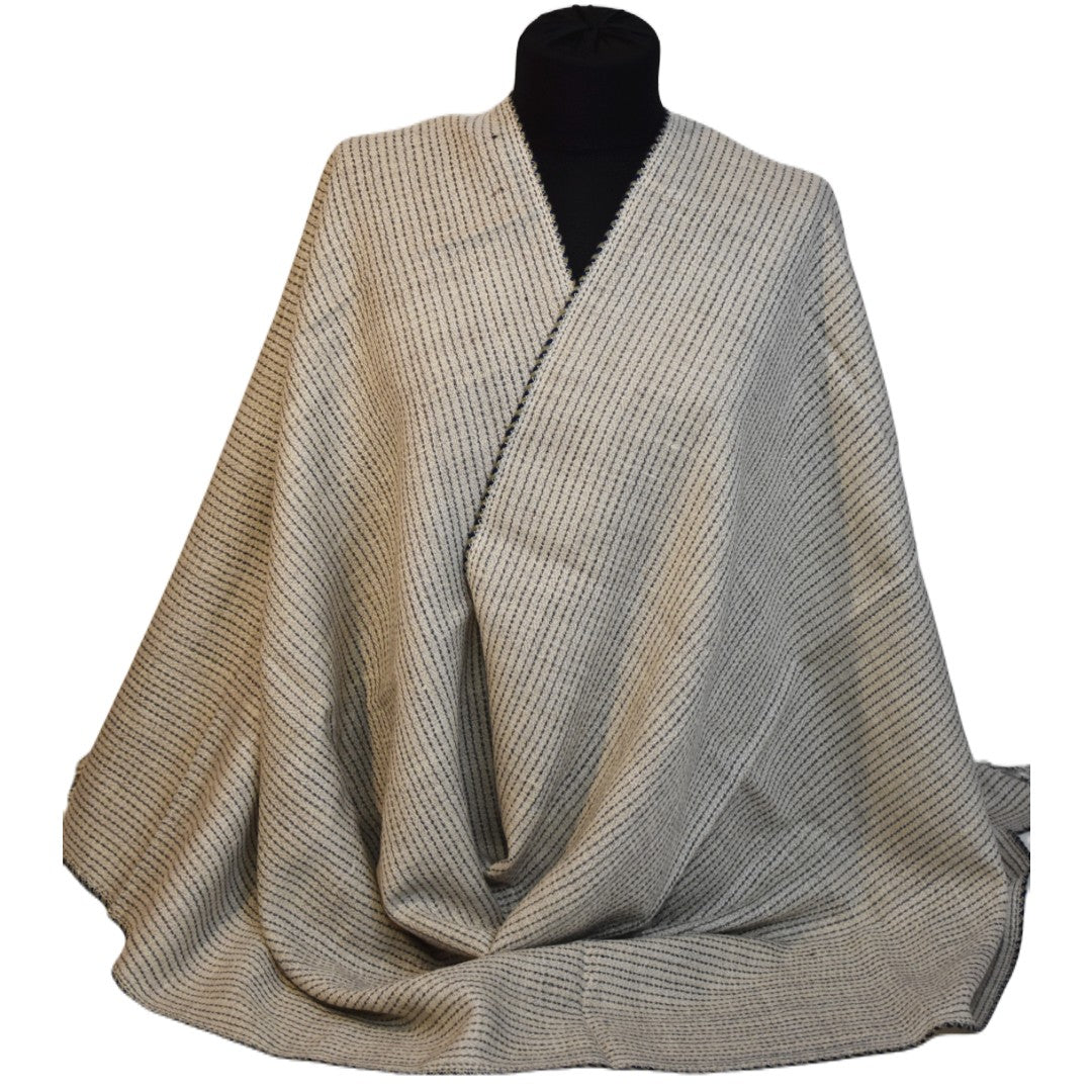Sal Unisex confectionat din 100% Lana (Yak & Merino) ->YAKMAR1 - Sal din lana de Yak & Merino