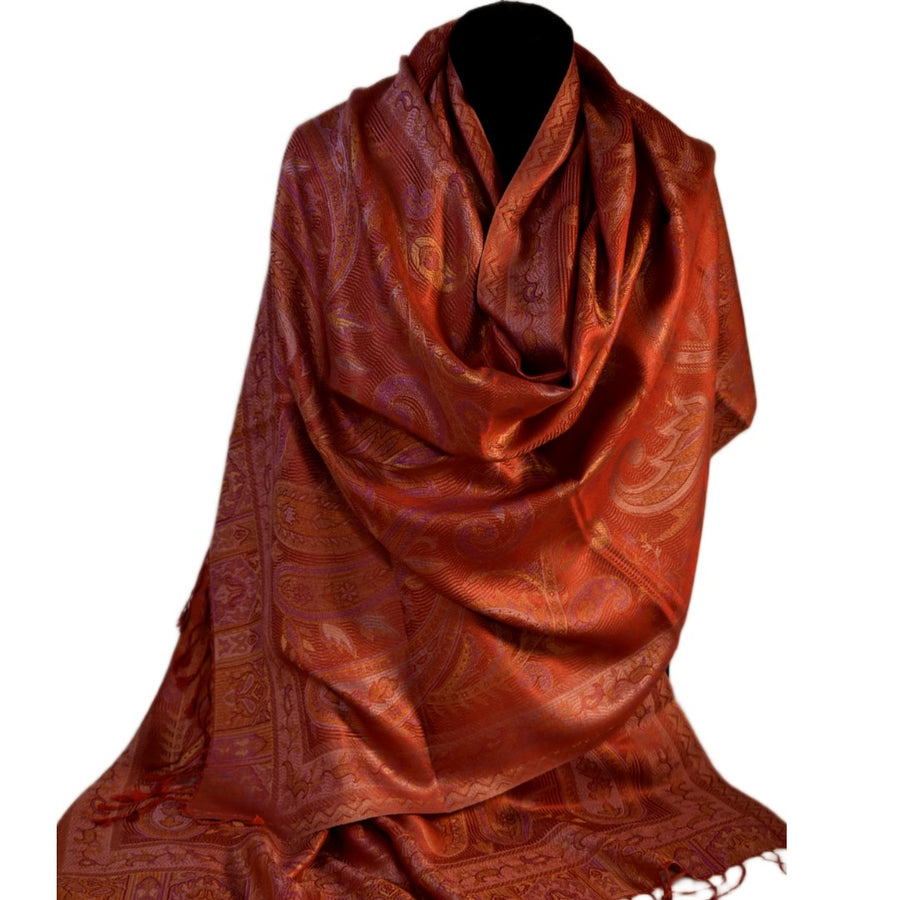 SAL Premium Jamawar din 100% Matase Naturala - Heritage -> Cod: PureSilkJamawar11