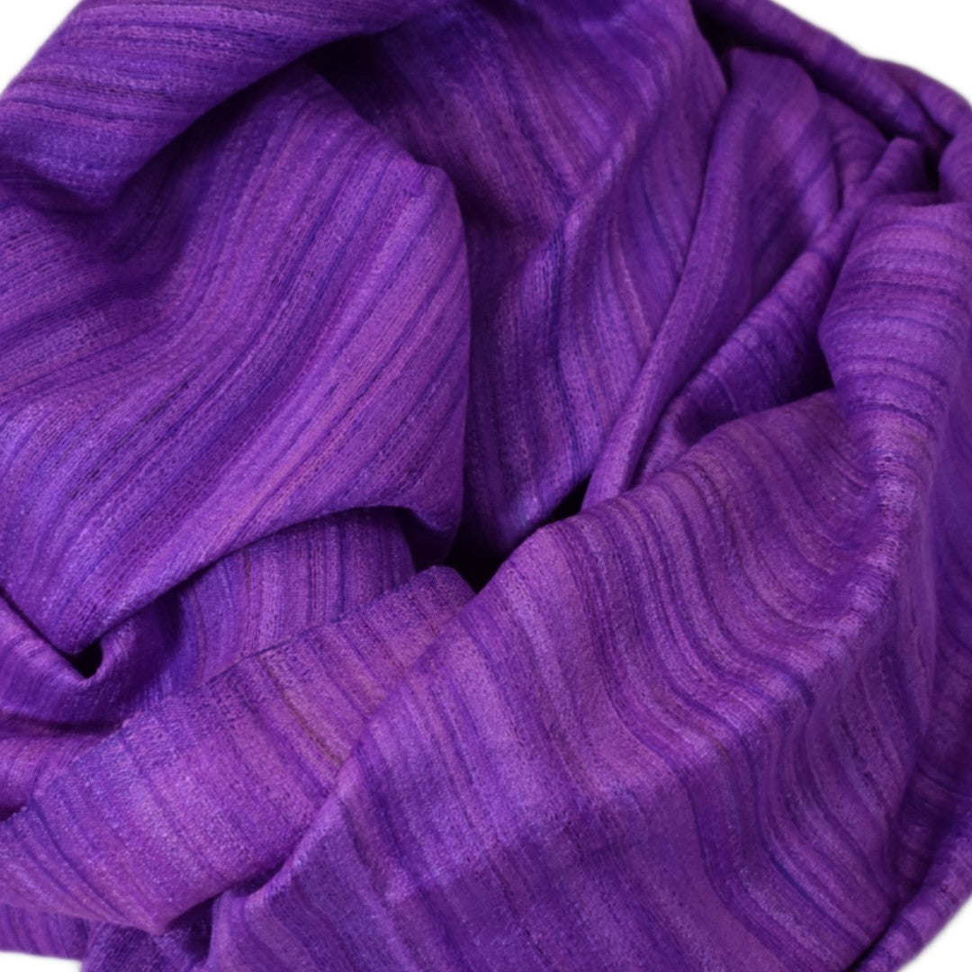 Sal tesut manual din 100% Matase Naturala Organica - Ghicha Tassar/Tussar Silk -> Cod: OrganicSilk16