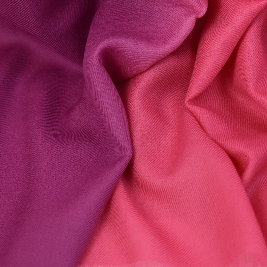 Esarfa Sal Casmir si Matase Naturala - Ombre 2 nuante -> Cod: CASMIRSILK16