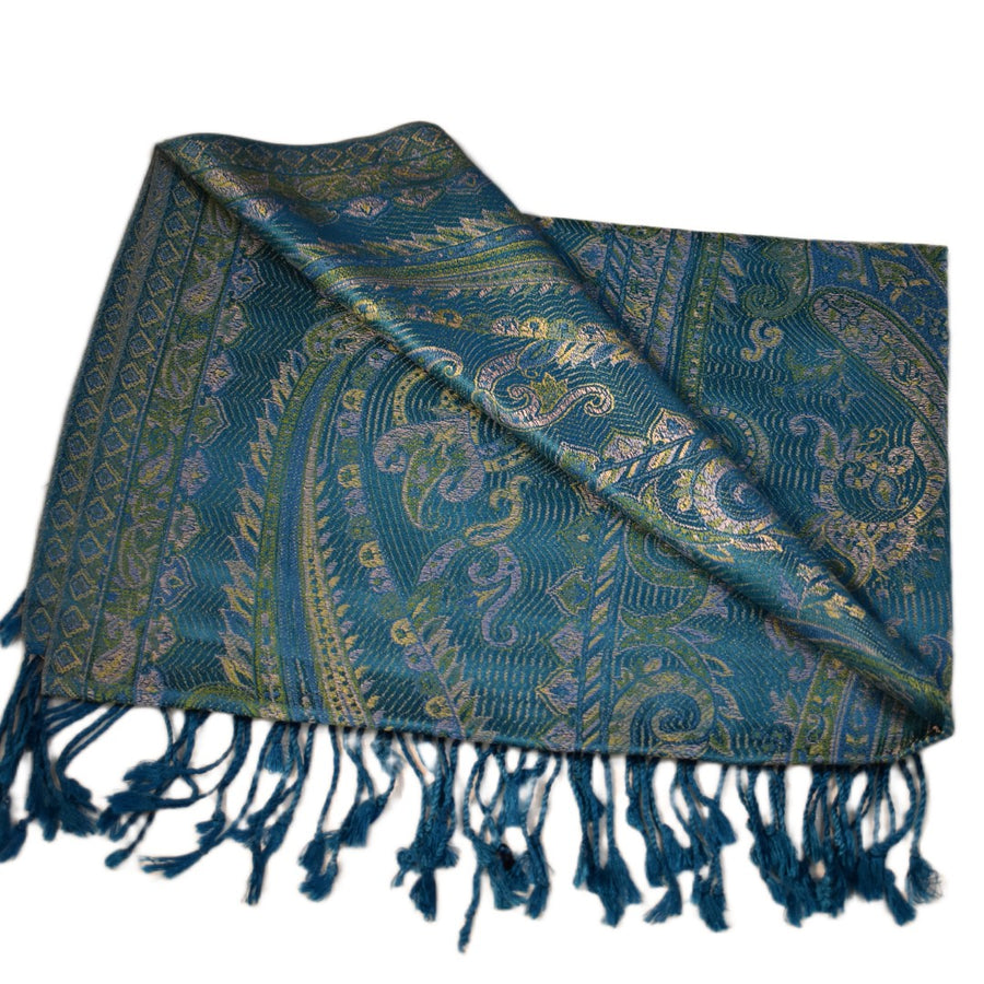 SAL Premium Jamawar din 100% Matase Naturala - Heritage -> Cod: PureSilkJamawar12